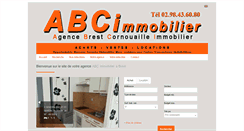 Desktop Screenshot of abc-immo.eu