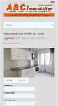 Mobile Screenshot of abc-immo.eu